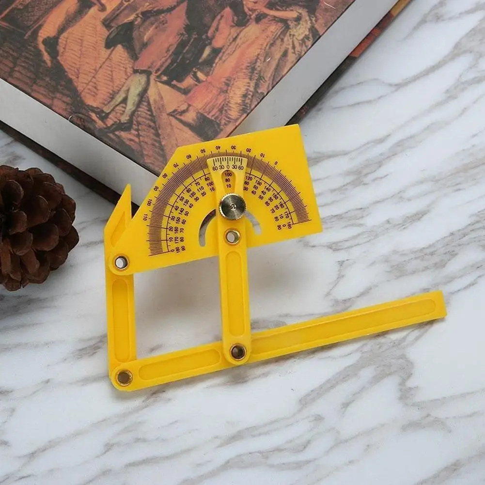 Калибровка транспортир Finder Угол Miter Gauge Goniometer Arm измерительная