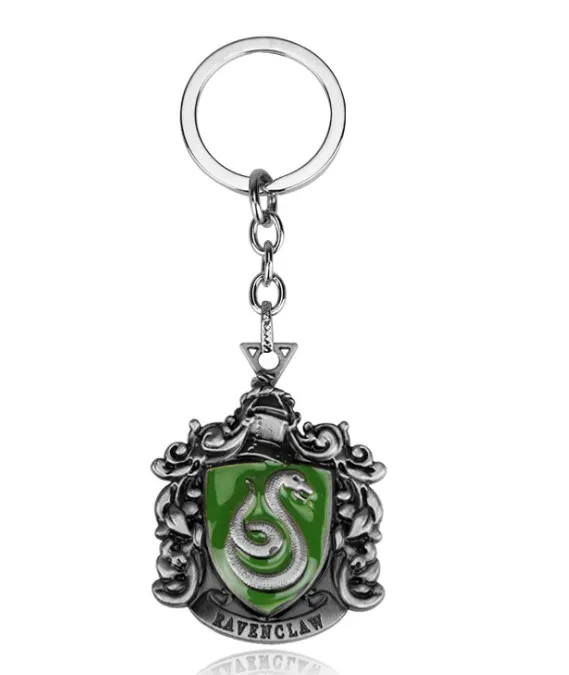 Harry potter gryffindor slytherin snake badge key chain Personal Gifts - Цвет: 4