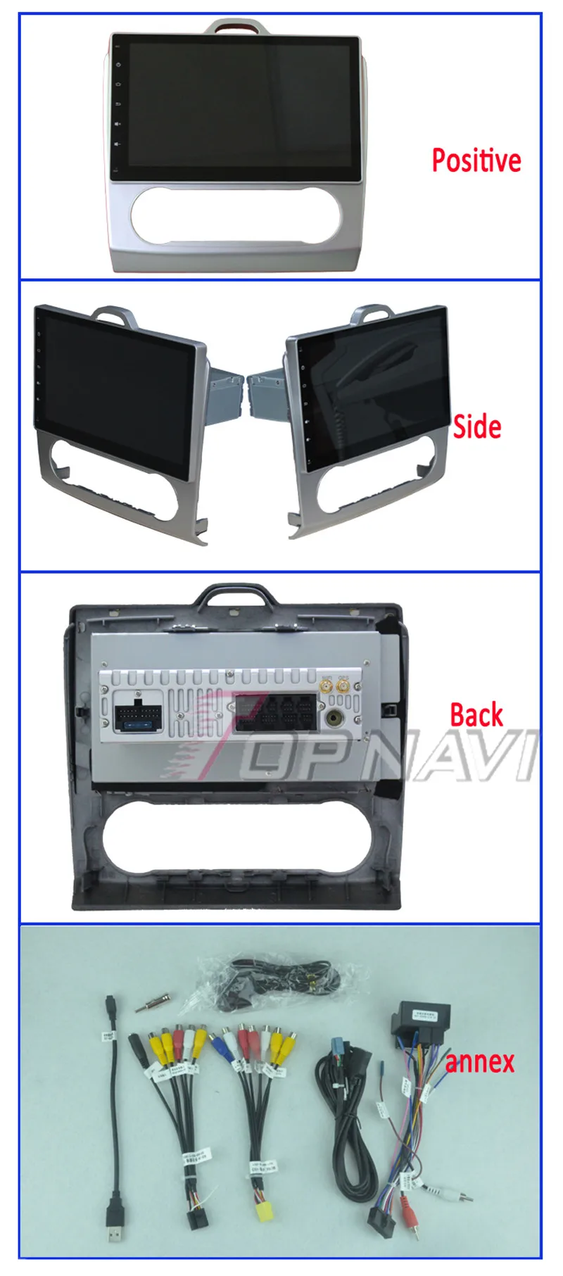 magnitol 2 din For Ford Focus 2010 2011 Auto