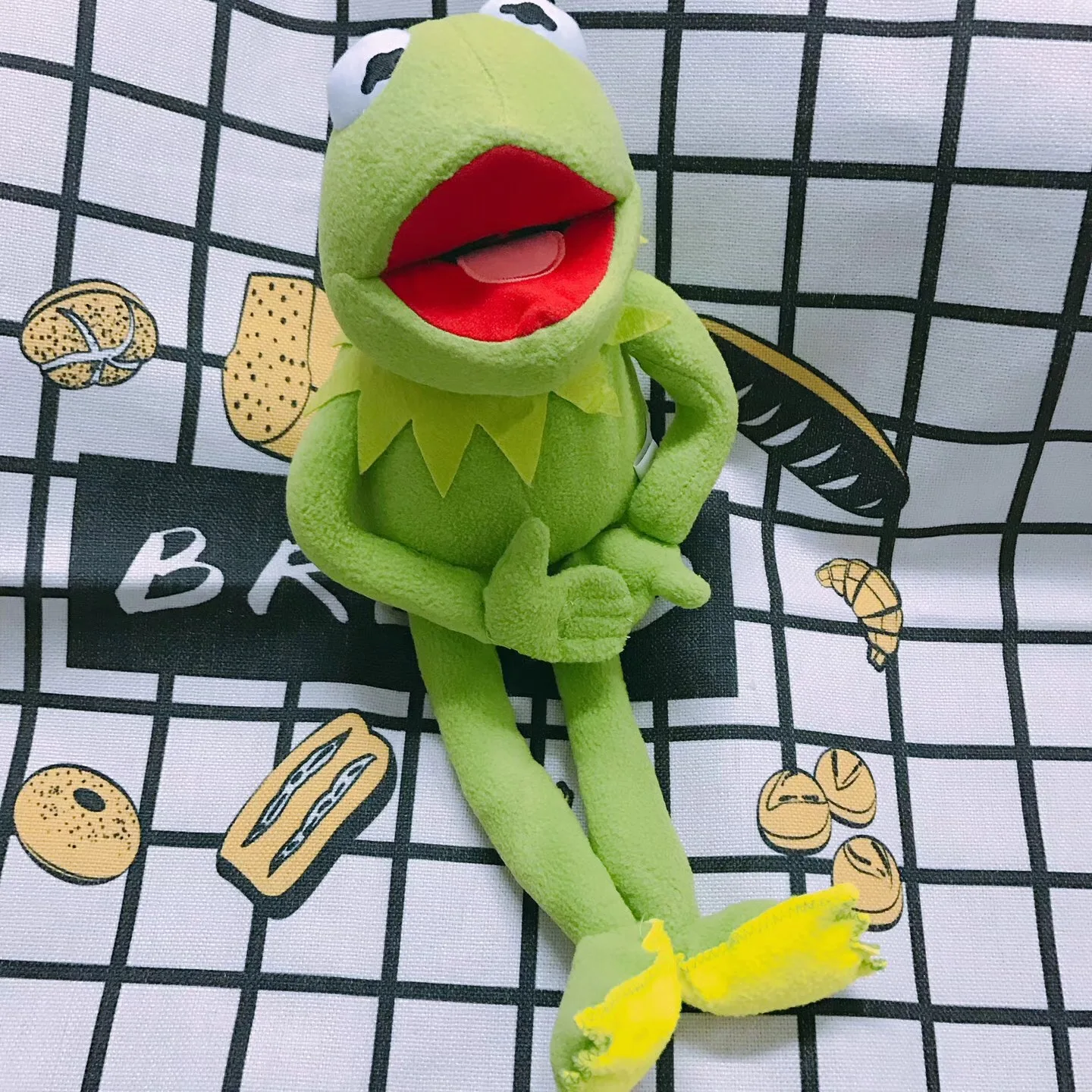 Оригинальная плюшевая игрушка Muppet Kermit Frog милая Кукла Kawaii коллекция детских