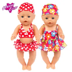 Новая модная детская кукла Одежда для новорожденных 43 см Американская кукла аксессуары для кукольной одежды купальник для кукол