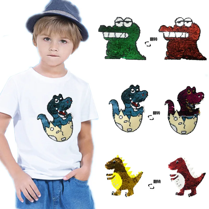 

new patches 2019 DIY Applique Embroidery Applique Costume Decoration Dimensional Cartoon 3D Transformed Sequins