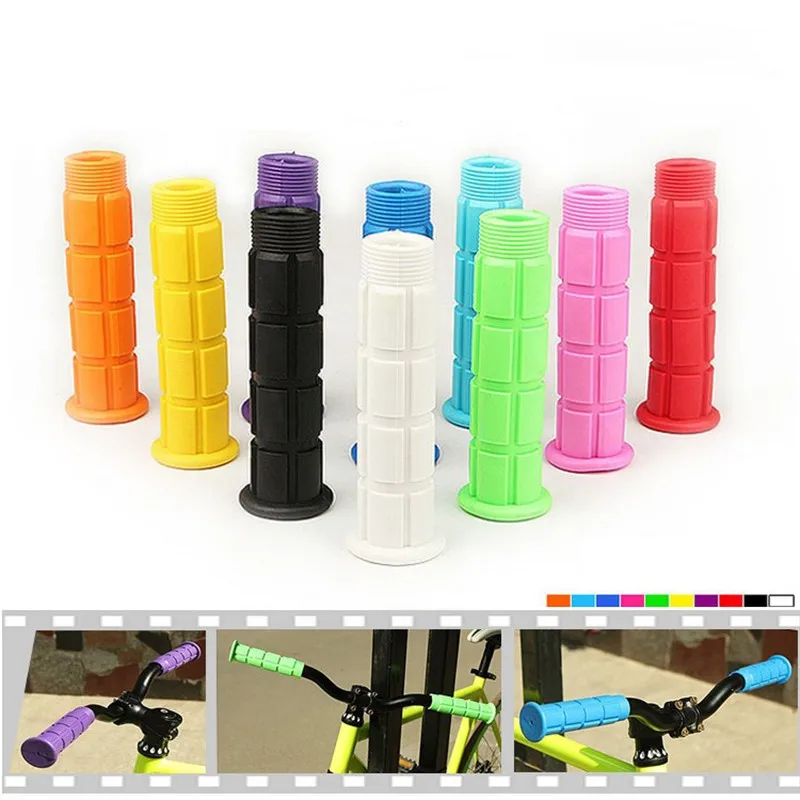 New Arrival Soft Rubber Bicycle MTB BMX Handlebar Lock on Mushroom End
