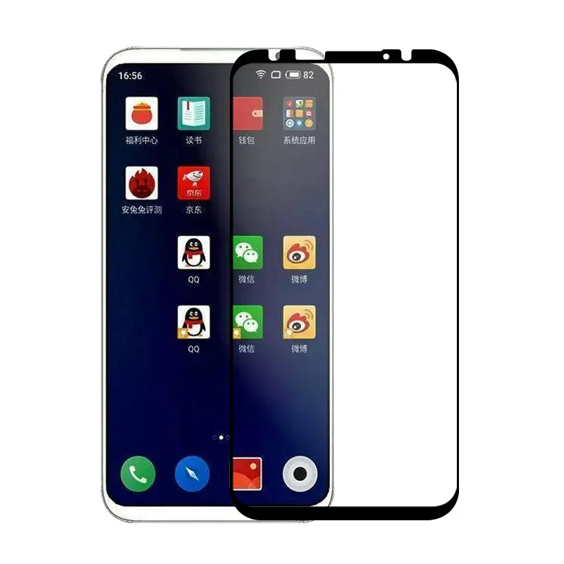 Закаленное стекло с полным покрытием для Meizu M16 16 Защитная пленка экрана Plus |
