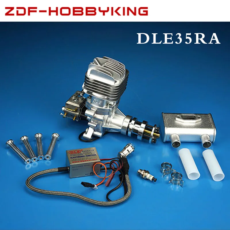 Новый оригинальный DLE35RA 35cc DLE бензиновый/бензиновый двигатель для