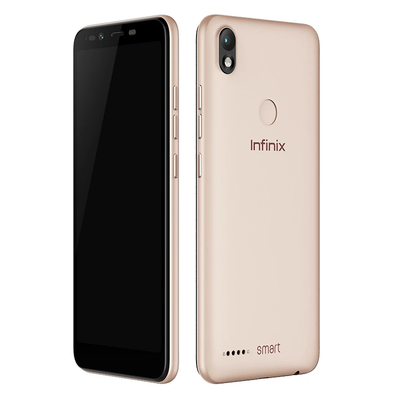 Infinix Smart 2 смартфон 16G 2G 5," двойная вспышка низкий светильник селфи разблокировка лица телефон Android 8,1 - Цвет: Gold