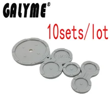 10 компл./лот Лидер продаж резиновый проводящий кнопки для nintendogba SP для GameBoyAdvance Пластик классический GBASP силиконовые кнопки-подкладки