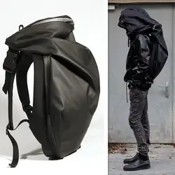 Новый супер-рок большой емкости хип-хоп непромокаемый Прохладный Повседневный путешествия нейлоновый уличный мужской рюкзак хип-хоп Bolsa