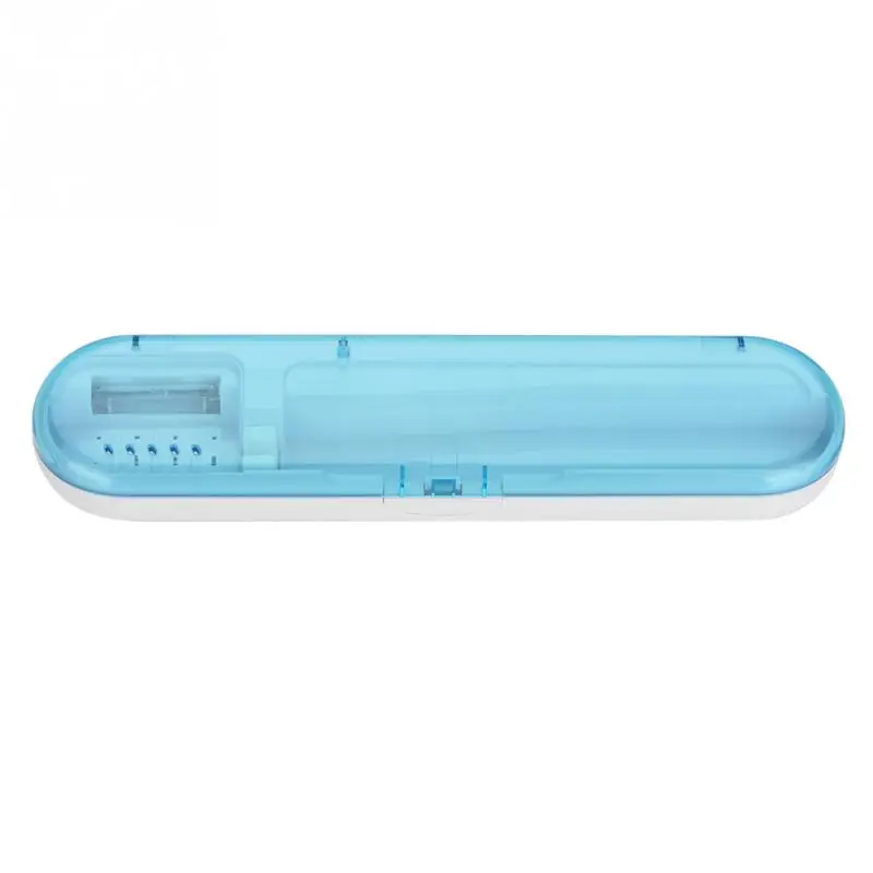 Светодиодный фонарь путешествия Автоматическая Зубная щётка стерилизатор коробка зубная щетка для дезинфекции УФ случае стерилизации дезинфицирующее средство
