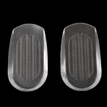 Силиконовые Гелеобразные напяточники spur pad Стельки подошвы снимают Подушечка Для Снятия Боли амортизация ног Уход за обувью высокие супинаторы