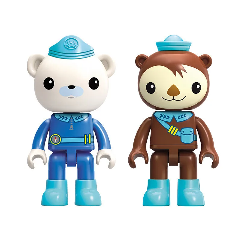 Polvo dos Desenhos Blocos de Construção do Modelo Novidades Set Criador Idéias City Octonauts Octopod Animados Define Kits Crianças Brinquedo Duplo Hot 8 Pçs - 31 High Quality Brinquedos e hobbies
