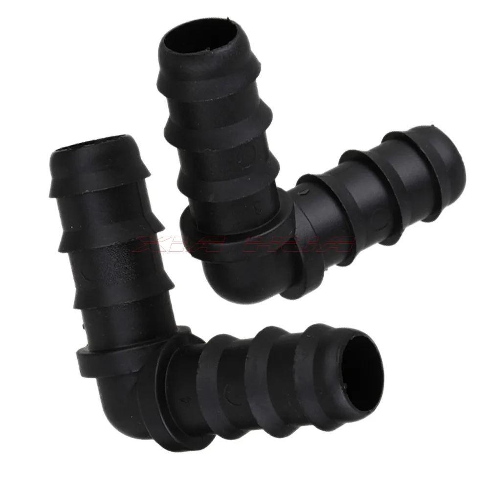 

20PCS 16MM external thread connection pipe elbow pipe elbow Barb Drip Elbow Connector Fittings greenhouse micro nozzle member