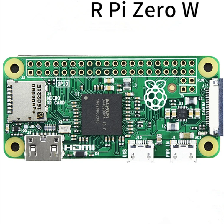 Raspberry Pi Zero W Kit чехол с 3D принтом + камера ночного видения 5 Мп SD карта 32 ГБ