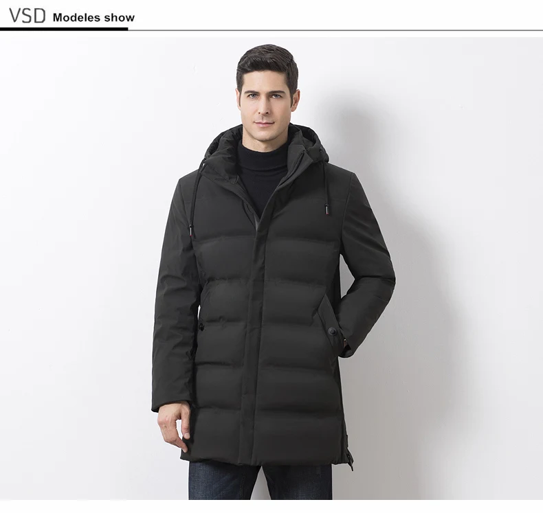 2018 High Quality 90% White Duck Thick Down Jacket men coat Snow parkas male Warm Brand Clothing winter Down Jacket Outerwear (3-)
