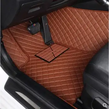 

Car Custom Foot Mats 3D Luxury Leather Car Floor Mats For Vw Volkswagen Touran 2005-2015 (Fits New Touran 2016-2018)