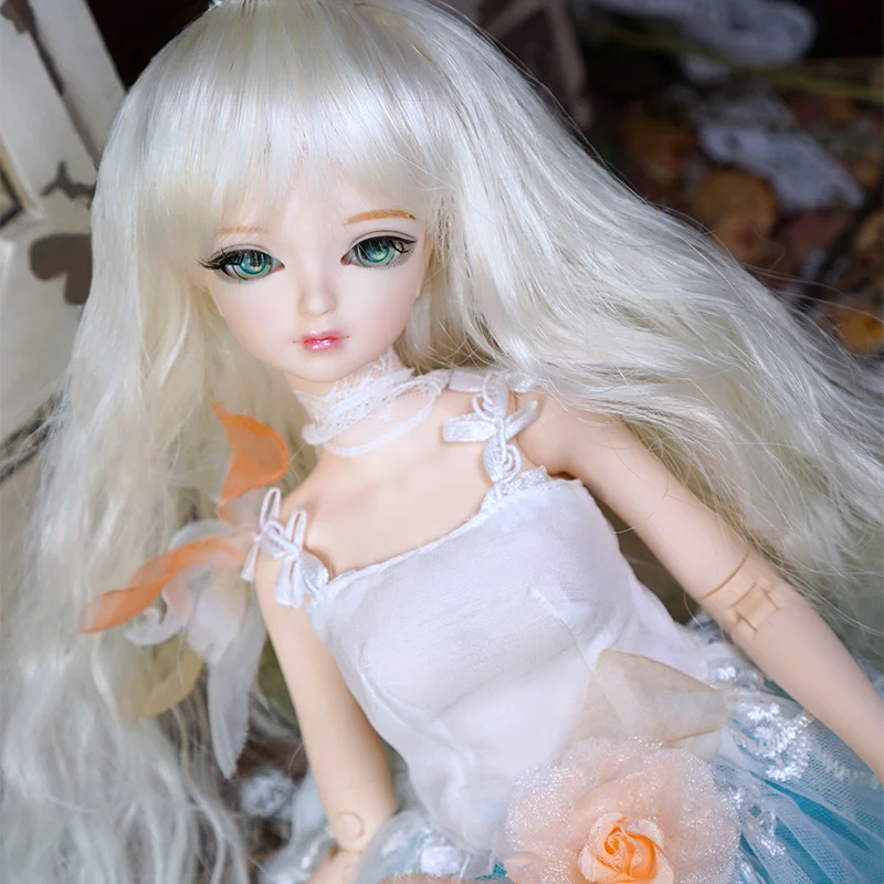 1/4 BJD Doll Joint Body with outfit and shoes combination New stereo