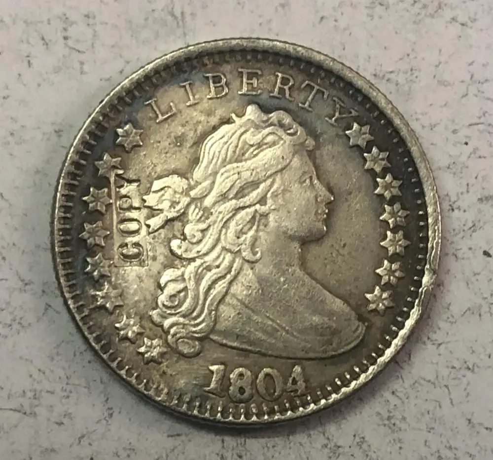 

1804 United States 1 Dime "Draped Bust Dime" Heraldic eagle