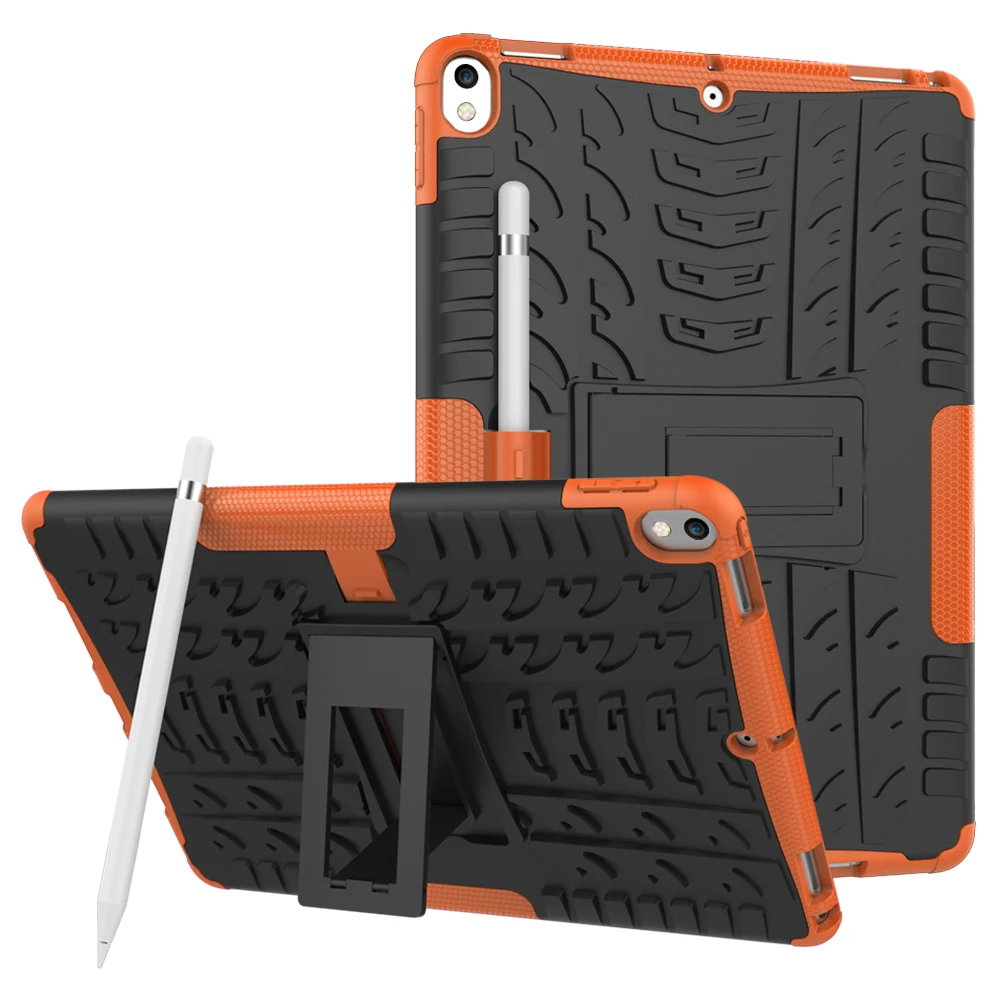 

Shockproof Tablet Case for coque iPad Pro 10.5 Case for fundas iPad Pro 10.5 inch Cover + Stylus