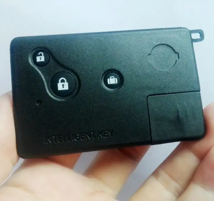 

10PCS Intelligent Key Case Replacement for NISSAN 3 Button with Insert Blade Remote Key Fob Shell with blade