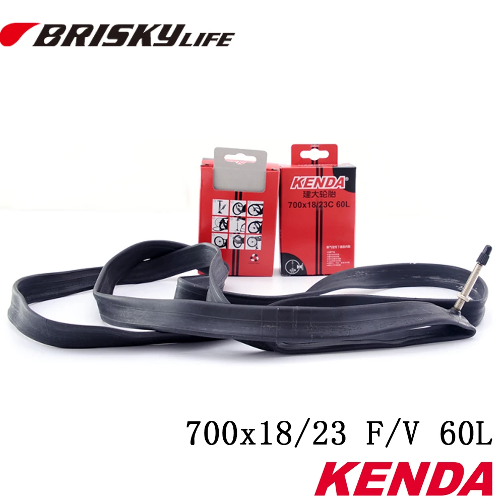 

Free shipping High quality Kenda tubes 700x18/23 presta 60mm valve for road bikes