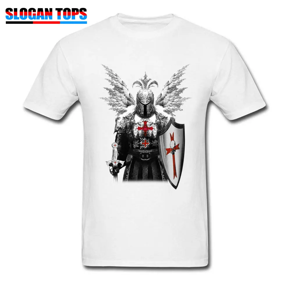 T Shirt Braveheart Tops Shirt Summer Family Design Short Sleeve All Cotton Crew Neck Men's Top T-shirts Design Braveheart white