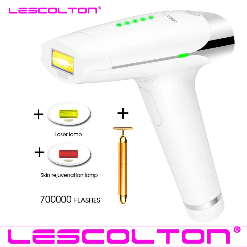 

700000times Laser IPL 3in1 depilador Permanent Hair Removal Machine Painless Face Body Beauty Machine Shaving Epilator