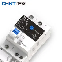 CHINT NB6LE-40 1 P+ N 0.01A ELCB замыкание утечки земли автоматический воздушный выключатель 1 P+ N 2 P