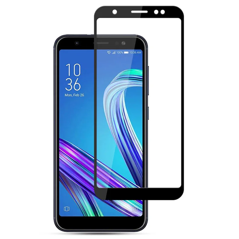 2.5D стекло для Asus ZenFone Max M1 ZB555KL полное покрытие экрана протектор 9H защитная пленка из закаленного стекла на ZB555KL X00PD 5,5"