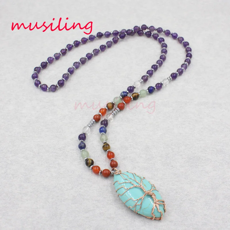 

Horse Eye Wicca Life Tree Necklace Pendants Pendulum Retro Charms Accessories European Classic Jewelry For Women 1pcs