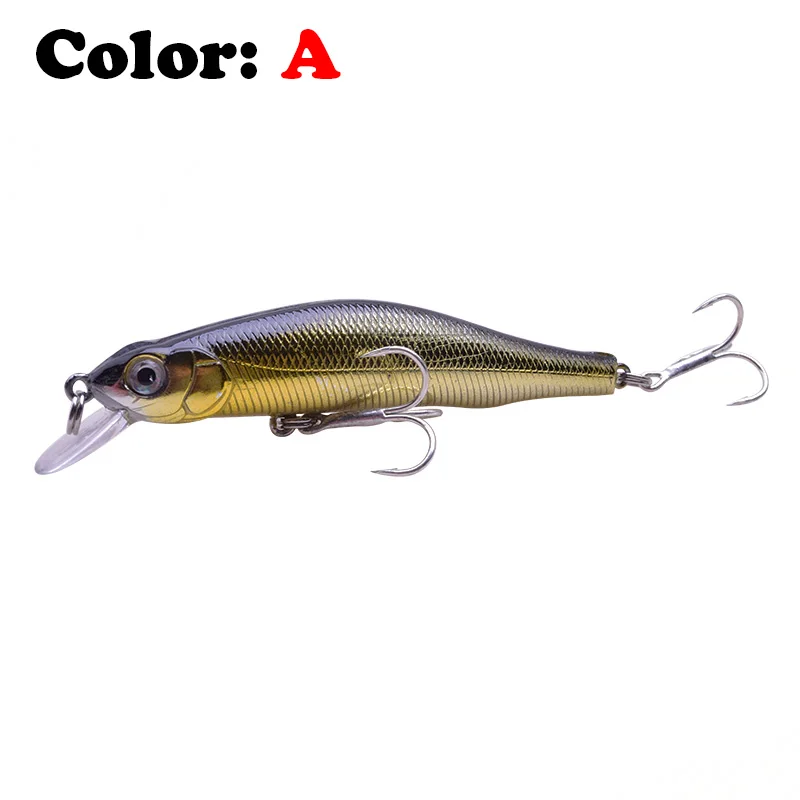1 шт. жесткая рыболовная приманка 90 мм 8 5 г|minnow fishing|fake fishlure japan |