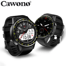 Cawono CN1 GPS smart watch sim-карта TF спортивные наручные умные часы телефон с мульти-Спорт набирает режим камеры высотомер Смарт часы мужские сердечного ритма фитнес браслет для мужчин женщина
