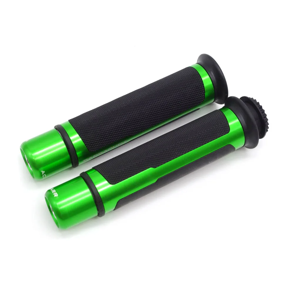 

22mm Motorcycle Handlebar Grips poignee moto with Ends Counterweight Cafe Racer FOR honda cr 250 piaggio mp3 hyosung gt250r