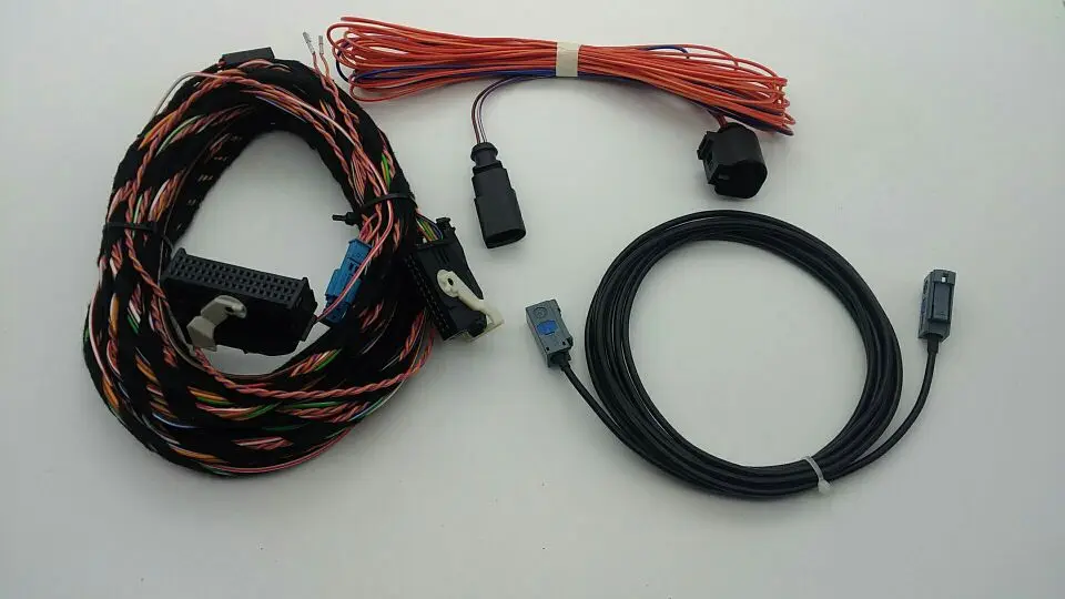 Камера заднего вида с эмблемой VW для Golf 6 MK6 VI Passat B7 CC 4B0 973 712|4b0 712|passat wiring harnessvw connections
