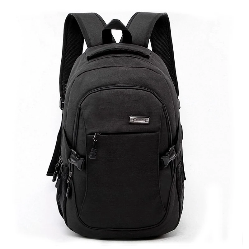 Рюкзак для ноутбука с Usb зарядки Порты и разъёмы Бизнес водостойкий полиэстер и Тетрадь сумка