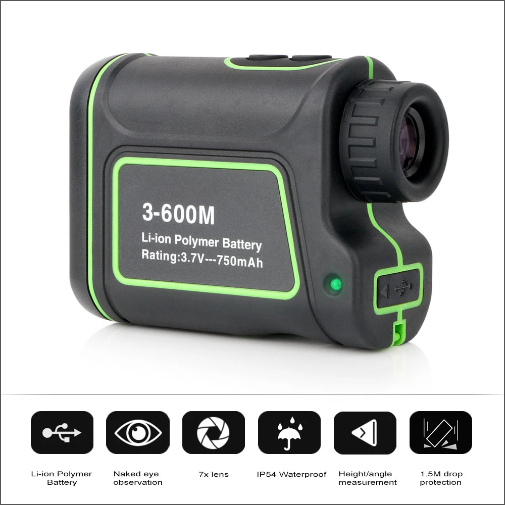 RZ Golf Laser Rangefinder Tape Measure Range Finder Roulette Distance Meter Telescope 600M Rangefinders Telemeter Tool RZ Golf Laser Rangefinder Tape Measure Range Finder Roulette Distance Meter Telescope 600M Rangefinders Telemeter Tool