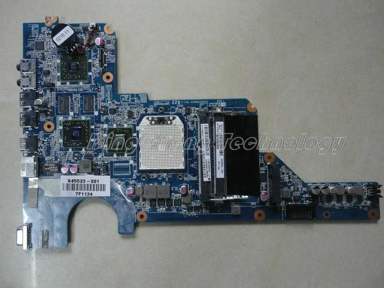 

Laptop Motherboard For hp parviion G6 P/N: 638854-001 645523-001 for amd non-integrated 100% tested Fully