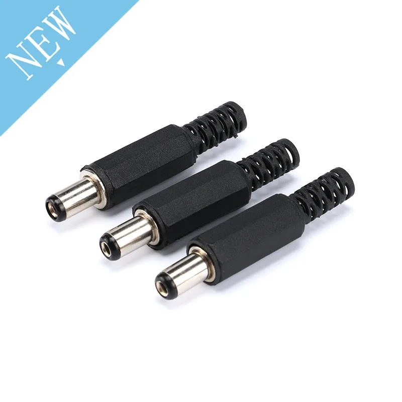 

10PCSLot DC Plug 5.5mm-2.1mm Male Electrical Socket Outlet DC-005 DC-022 DC-012 DC-015 DC-053 DC-022B DC Outlet