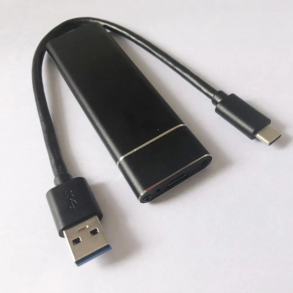 

High Speed USB 3.1 Type C to M.2 NGFF SSD Adapter Converter Enclosure Case Box adapter hard disk