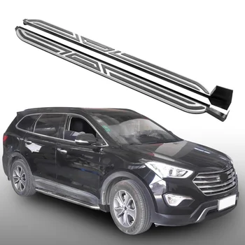 

Pair Side Step FIT for Hyundai Maxcruz Grand Santa Fe 2013-2019 Running Board Nerf Bar