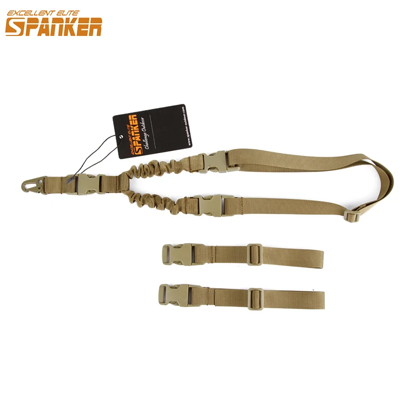 

EXCELLENT ELITE SPANKER Hunting Double point Guns Outdoor Tactics Gun Rope Adjustable Air Gun Lanyard Equipment Telescopic