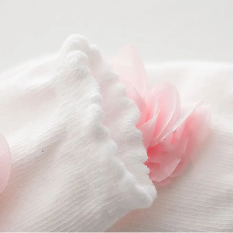 Baby Anti-slip Soft Socks Slipper Socks 0-3Y Baby Floor Socks Infant Cotton Flower