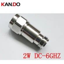 2 Вт DC-6Ghz радиочастотный аттенюатор N male to N female DC-3Ghz 1-20DB опция антенный ввод соединитель коаксиальный разъем 2 Вт усилитель мощности