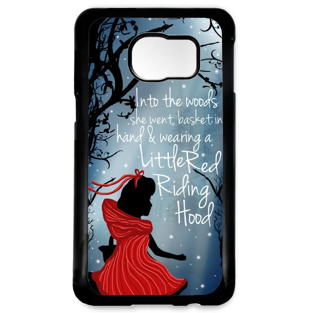 Cover For Samsung Galaxy S6 Little Red Riding Hood Fairytale Woods Quote Case Cover Hot Water Bottle Cover Bindingcover Bad Aliexpress