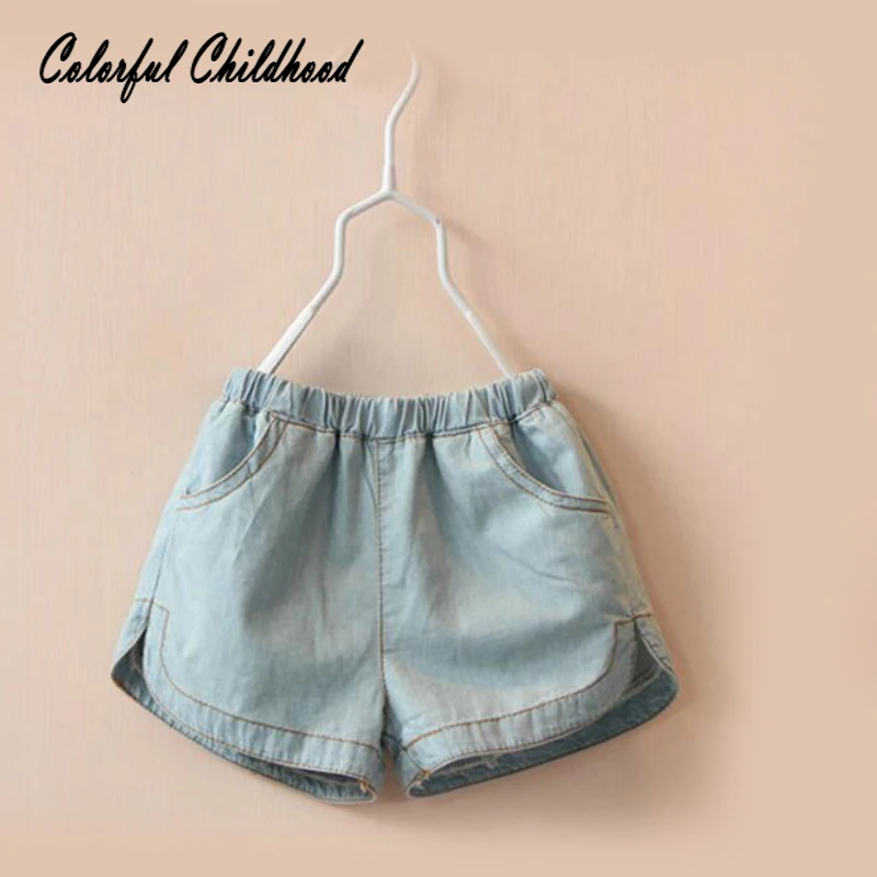 Infant Girls Denim Shorts Light Color trouses Newborn Baby Cool Summer