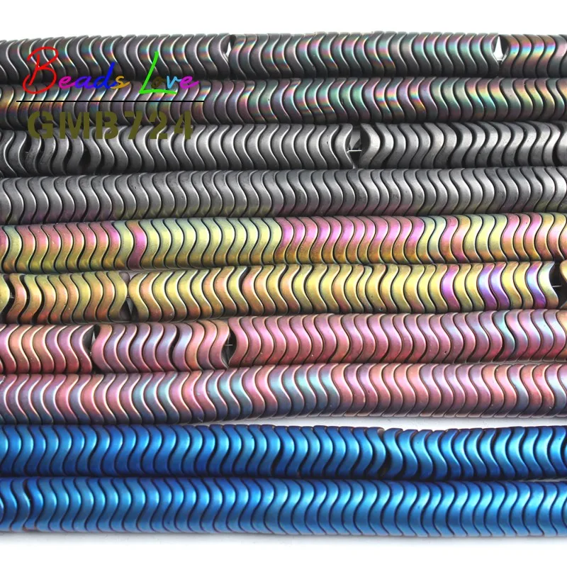 6 мм матовые многоцветные плоские гематитовые бусины для самостоятельного изготовления ювелирных изделий браслет ожерелье 15 дюймов