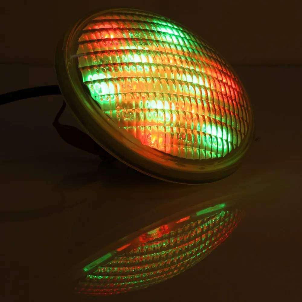

Best Par56 72W RGB underwater Light Pond Fountain LED Swimming Pool Lamp AC12V Waterproof IP68 Stainless Stock in China