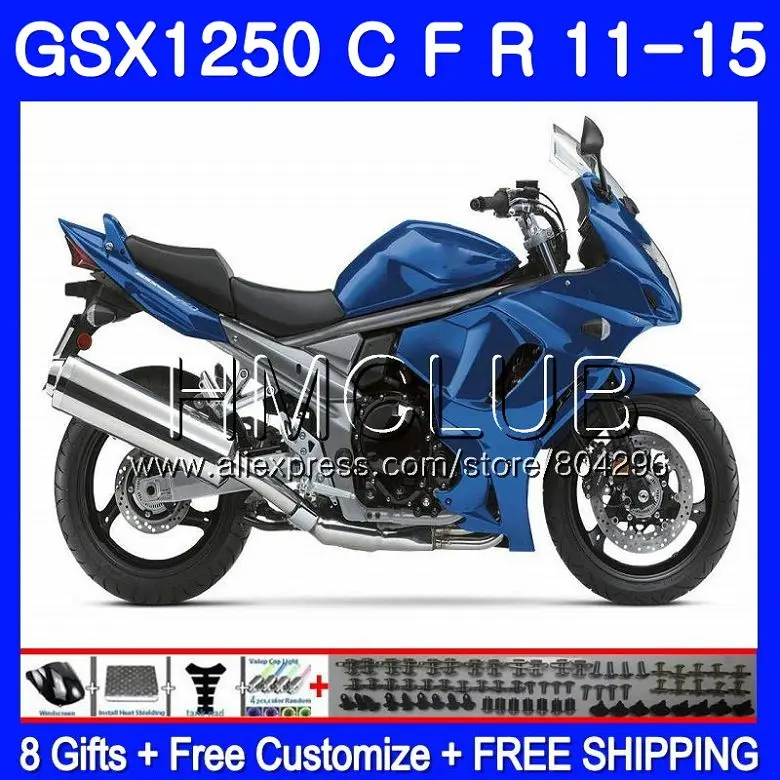 

Fairing For SUZUKI Bandit GSX1250F GSX1250FA GSX1250C 11 12 13 14 15 30HM3 GSXF1250 GSX1250C 2011 2012 2013 2014 2015 Gloss blue