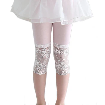 

Fashion 2019 New Kids Girls Leggings Baby Kid Girl flower Toddlers comfort Stretchy Pants Trousers Hot 4colors