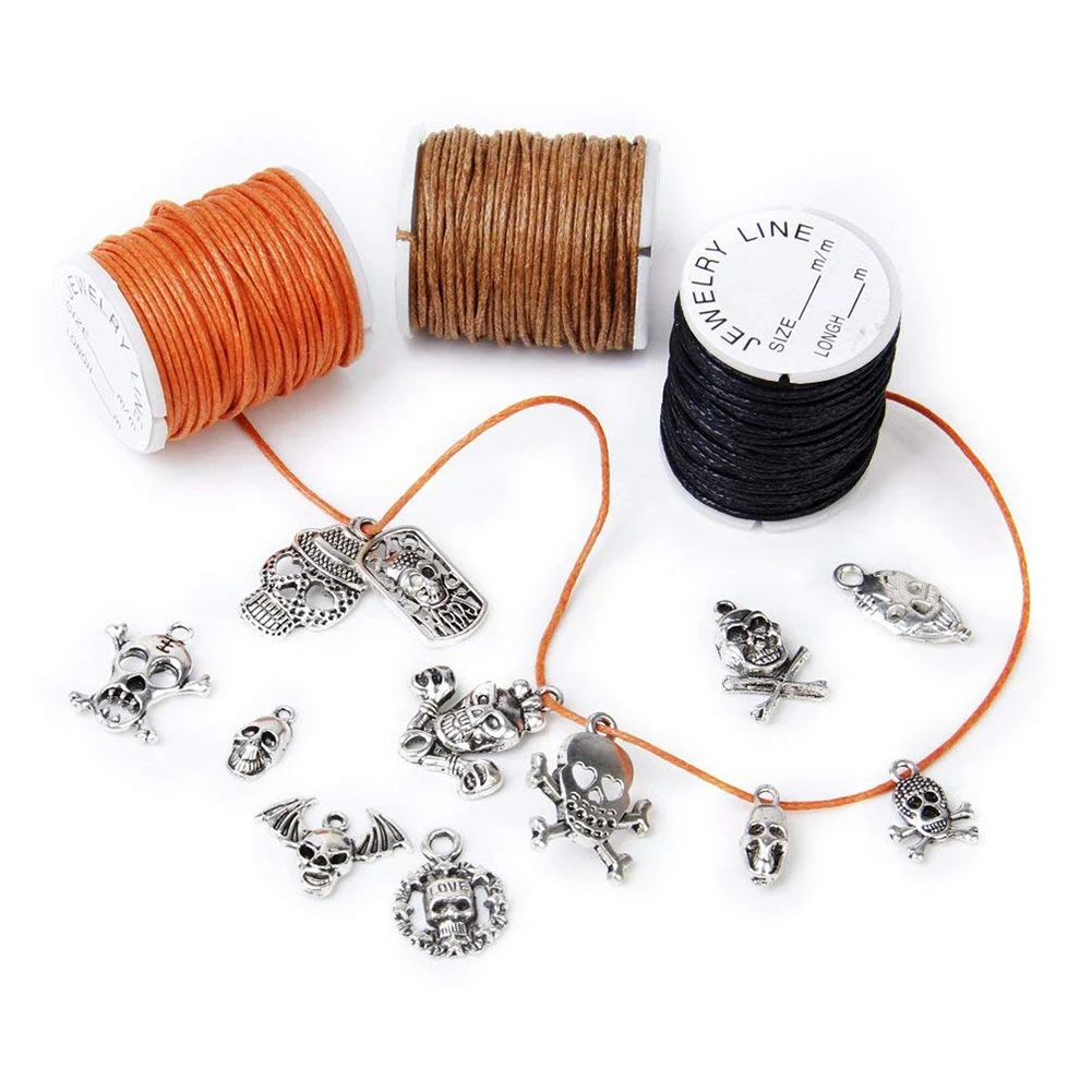 8 м/рулон нейлоновый шнур китайский узел макраме шнур браслет плетеная веревка DIY леска для бисера 10 рулонов