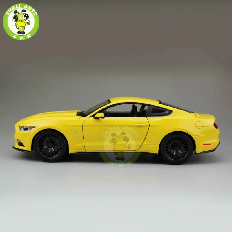 1:18 Ford Mustang GT 5,0 литая модель автомобиля игрушки для детей подарки желтый maisto 31197